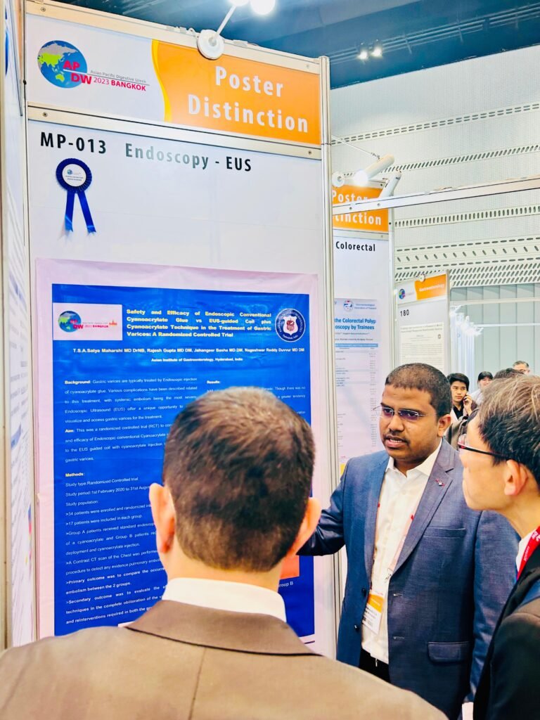 Poster Distinction Award – Endoscopy EUS, APDW Bangkok